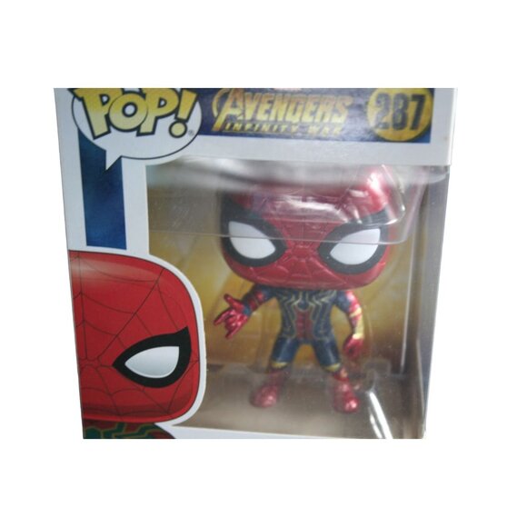 Funko Pop! Marvel Avengers Infinity War Iron Spider Man Bobble-Head 287 - Picture 3 of 10